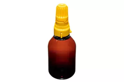 בקבוק P.E.N עם שסתום קפיצי עבור חומר הרדמה SEVOFLURANE